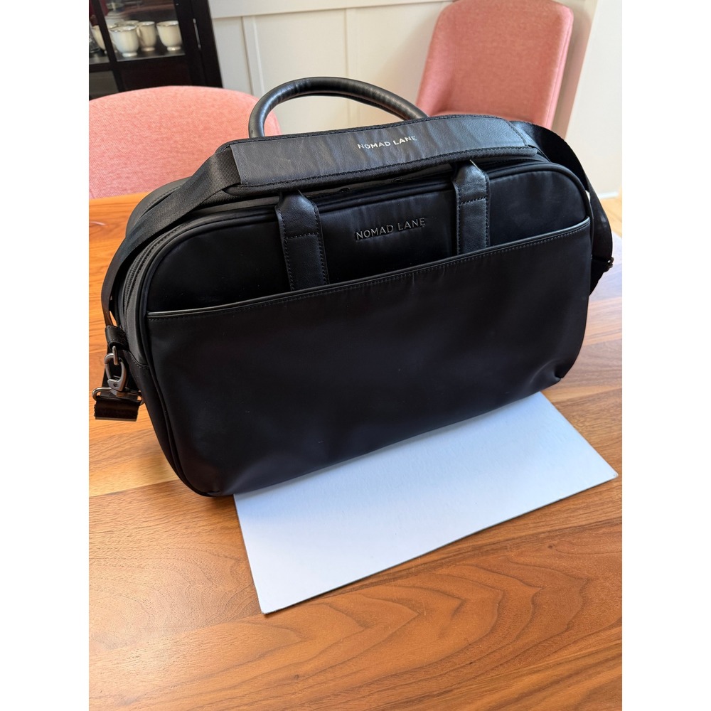 Nomad Lane Bento Bag Laptop Travel Briefcase Black Professional Commuter